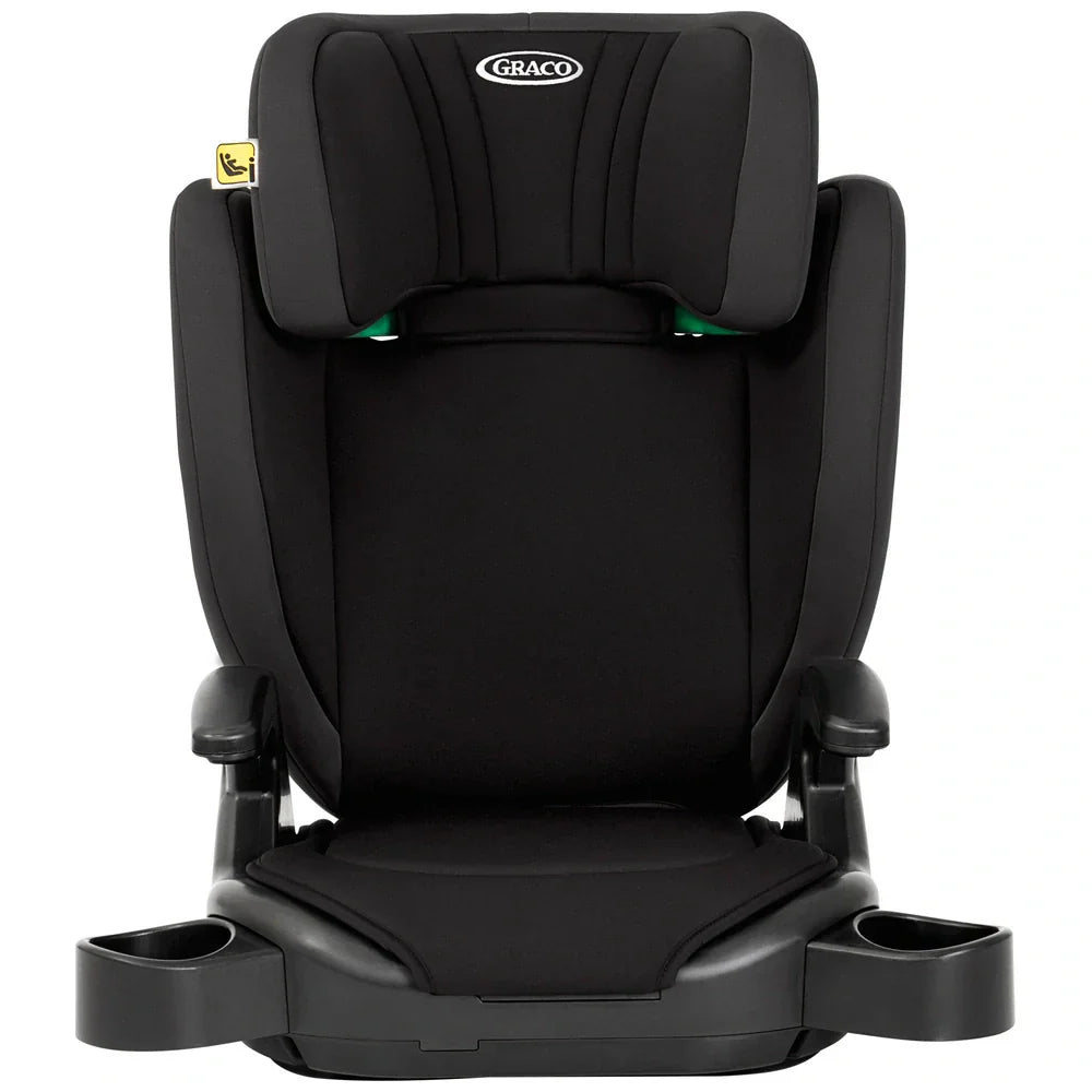 Graco Junior Maxi i-Size R129 Belt-Fitted High-Back Booster Seat Midnight by Graco