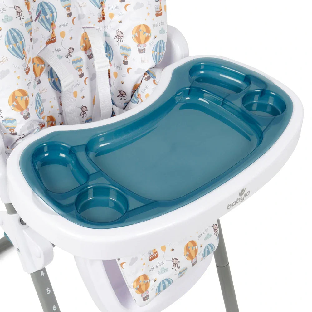 Babylo Hi Lo Convertible High Chair Hot Air Balloons by Babylo