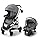Graco Modes Pramette Travel System: 3-in-1 Modular Infant Car Seat & Stroller Combo (Ellington)