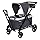 Baby Trend Expedition Stroller Wagon | Liberty Midnight | Versatile 2-Seater