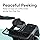 BOB Gear Revolution Flex 3.0 Duallie Jogging Stroller - Graphite Black | All-Terrain Comfort for Two