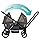 Evenflo Pivot Xplore All-Terrain Stroller Wagon: Adventure Ready in Gray