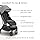 UPPAbaby Minu V3 Travel Stroller: Lightweight, Compact & One-Hand Fold | Greyson