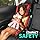 Mifold Hifold: The Ultimate Adjustable Booster Car Seat for Safe Travel - Slate Grey