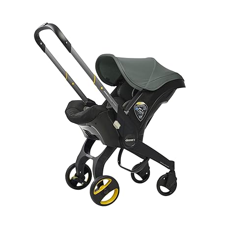 Doona Car Seat & Stroller: All-in-One Travel System in Slate Green