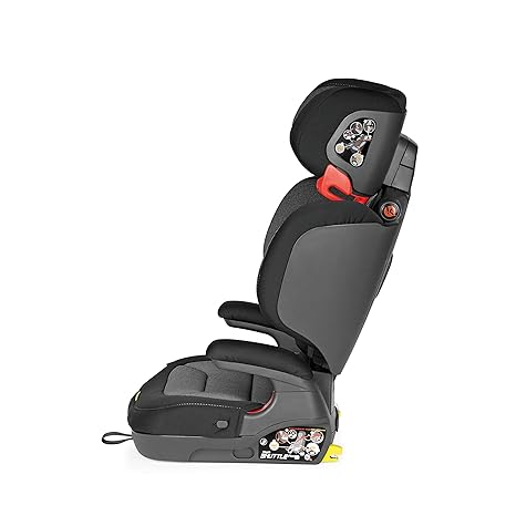 Peg Perego Viaggio Shuttle Plus 120 Booster Car Seat - Safe & Stylish in Crystal Black