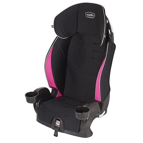Chase LX Harnessed Booster Car Seat - Safe & Comfy Jayden Pink