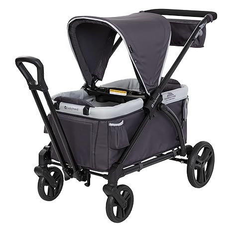 Baby Trend Expedition Stroller Wagon | Liberty Midnight | Versatile 2-Seater