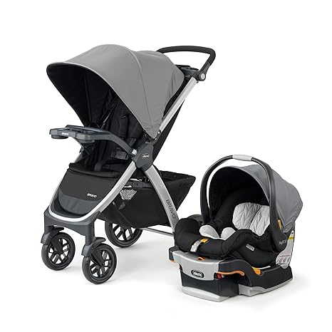 Chicco Bravo 3-in-1 Trio Travel System: Camden - Stroller & KeyFit 30 Car Seat