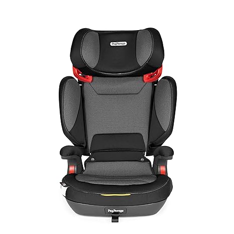 Peg Perego Viaggio Shuttle Plus 120 Booster Car Seat - Safe & Stylish in Crystal Black