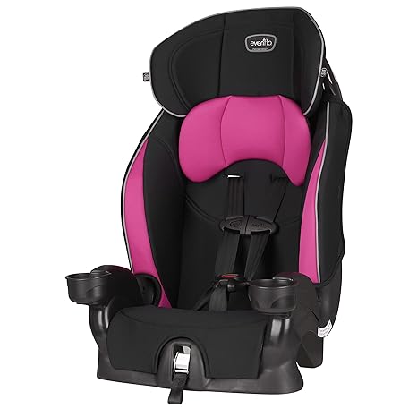 Chase LX Harnessed Booster Car Seat - Safe & Comfy Jayden Pink