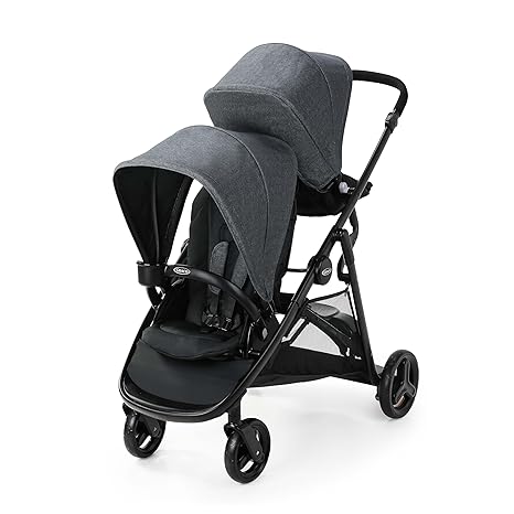 Graco Ready2Grow 2.0 Double Stroller: Versatile Seating for Two, Rafa Edition