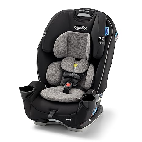 Graco SlimFit 3-in-1 Convertible Car Seat: Ultra-Space-Saving, All-Stage Safety