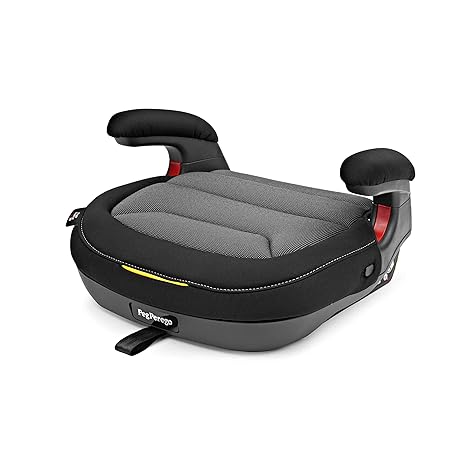 Peg Perego Viaggio Shuttle Plus 120 Booster Car Seat - Safe & Stylish in Crystal Black