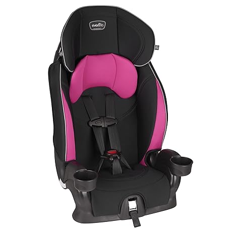 Chase LX Harnessed Booster Car Seat - Safe & Comfy Jayden Pink