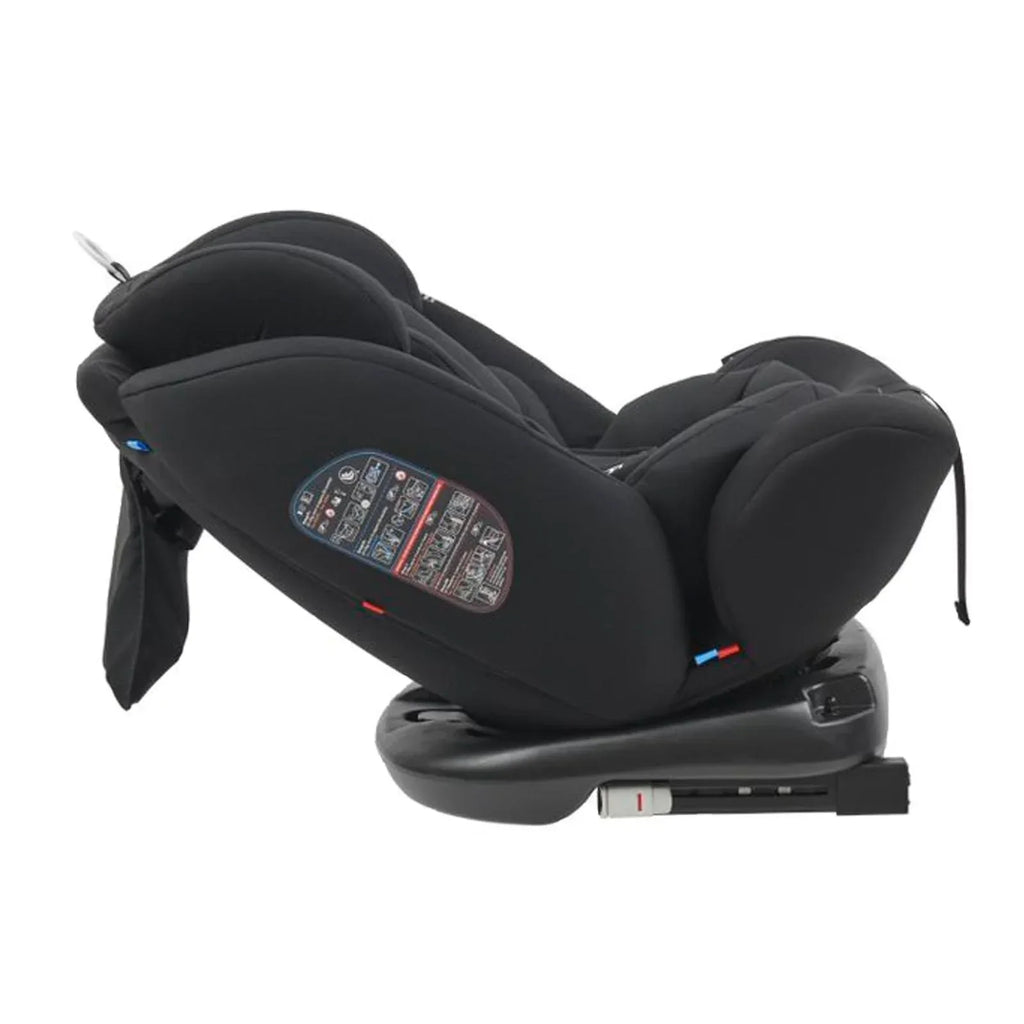 Puggle Lockton 360° Rotate Luxe Group 0+/1/2/3 Car Seat - Storm Black (0-12 Years) by Puggle