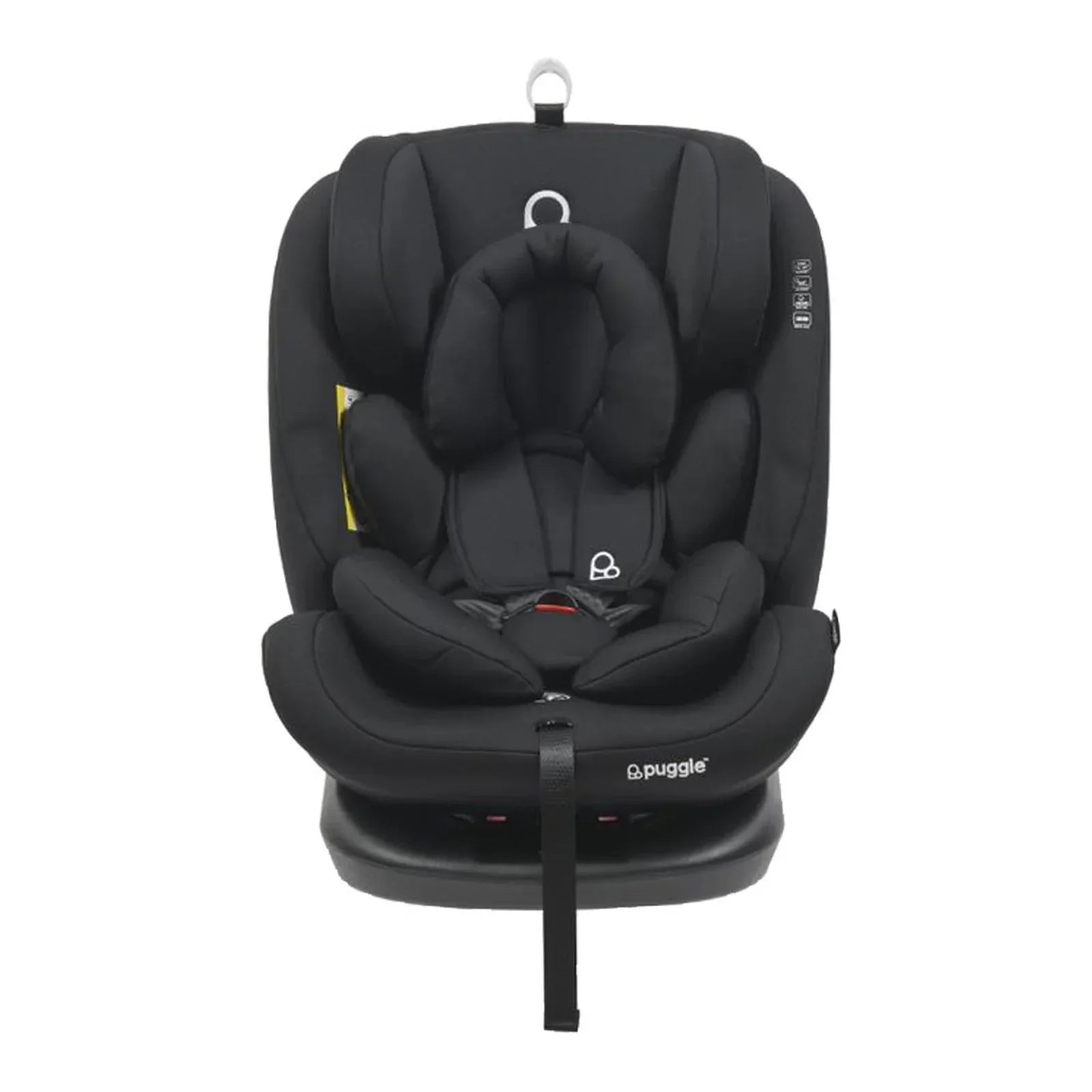 Puggle Lockton 360° Rotate Luxe Group 0+/1/2/3 Car Seat - Storm Black (0-12 Years) by Puggle