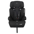Puggle Maxi Gro Comfort Group 1/2/3 Eco Car Seat Booster Seat - Storm Black (9 Months-12 Years) by Puggle